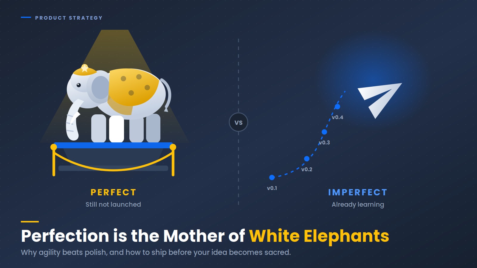 Perfection: The mother of white elephants